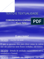 Fatores de Textualidade