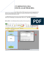 Cara Protect (Mengunci) Cell Tertentu Di Excel Agar Tidak Bisa Diedit - Kusnendar