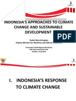 Indonesias Approaches To Climate Change and Sustainable Development - Bali 27 Oktober 2015