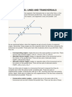 Reviewer 2 Geom Parallel Lines and Transversals