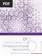 Download 2018 PA Abstracts of Presented Papers by The Parapsychological Association SN384581185 doc pdf
