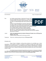 SA211 Convocatoria - Taller Sobre La Implementación ATFM en Las Regiones CAR SAM