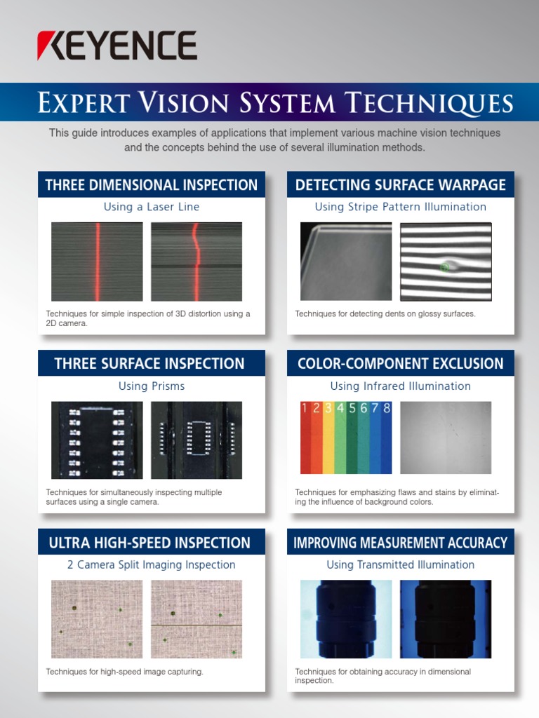 Expert Vision System Techniques | PDF | Camera | Lighting