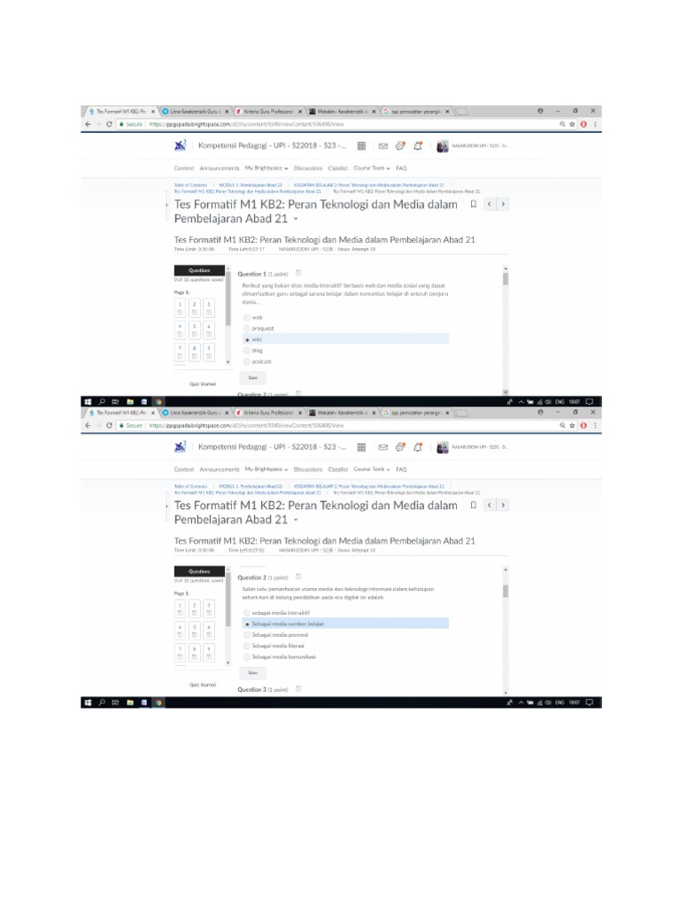 Kunci Jawaban Tes Formatif M1kb2 Docx