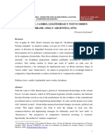 florencia lederman formas del cambio, legitimidad y nuevo orden en brasil (1964) y argentina (1976)