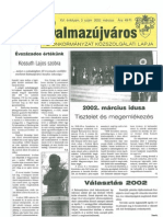 Balmazújváros Újság - 2002 Március