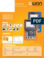 Classic Scopemeter: Handheld Series Digital Storage Oscilloscope