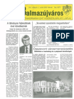 Balmazújváros újság - 2003 február