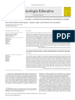 Evaluación de La Ansiedad Escolar Revisión de Cuestionarios Inventarios y Escalas PDF