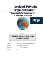 Proceso de Reforma de La Constitucion