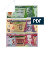 Billetes de guatemala
