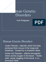 Human Genetic Disorders: and Pedigrees