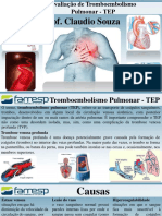 Aula 27 - Protocolo para Avaliação de Tromboembolismo Pulmonar - TEP PDF