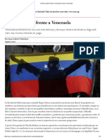 América Latina Frente A Venezuela - Tokatlian 2017