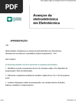 Aula 1 - Avanços Da Eletroeletrônica Em Eletrotécnica