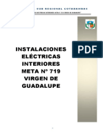 Instalaciones Eléctricas Interiores Meta #719 Virgen de Guadalupe
