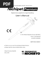 Manual Micropipeta