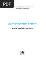 Didatico Livro Arte de Pensar 11ano Caderno Estudante