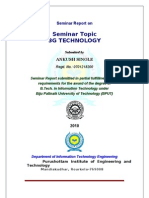 Seminar Topic 3G Technology