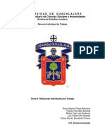 Relaciones individuales del trabajo: duración, suspensión y rescisión