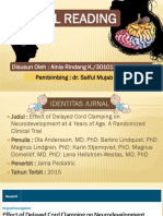 Jurnal Reading - Neurodevelopment