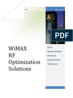 WL WiMAX RF Optimization Solut
