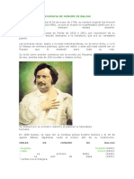 Biografia de Honore de Balzac