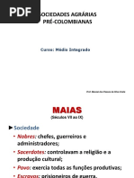 Hist. 13 - Sociedades Agrárias Pré-colombianas i