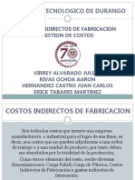 Costos Indirectos de Fabricacion