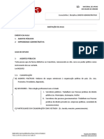 Agentes Publicos - Improbidade Administrativa