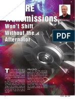 42/47RE Transmissions: Won't Shift Without The Alternator