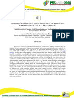 An Overview of Landfill Management and Technologies: A Malaysian Case Study at Ampar Tenang