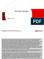 Digital Transformation Strategy: Mitsubishi UFJ Financial Group, Inc