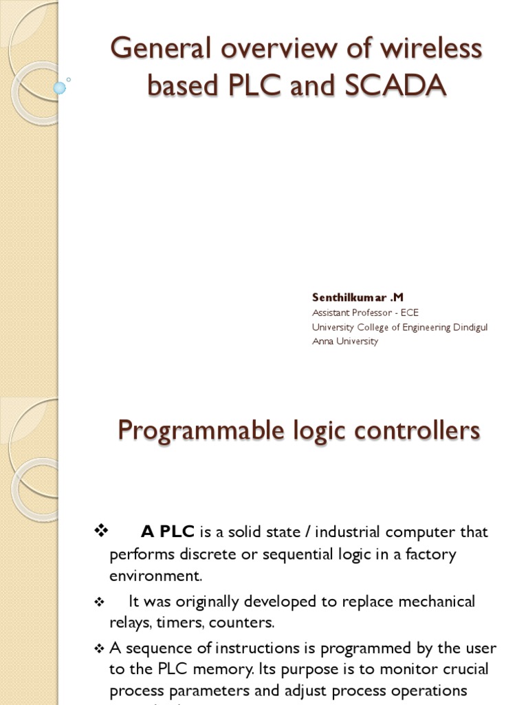 An Overview of Wireless Communication in Programmable Logic Controllers ...