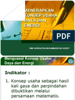 1a Menerapkan Konsep Usaha, Daya Dan Energi