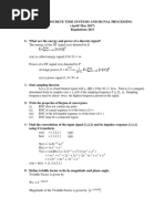 Ee 6403 - Discrete Time Systems and Signal Processing (April/ May 2017) Regulations 2013