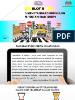 Input Dokumen Standard Kurikulum Dan Pentaksiran (DSKP) : Slot 5