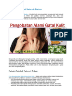 Obat Gatal Gatal Seluruh Badan