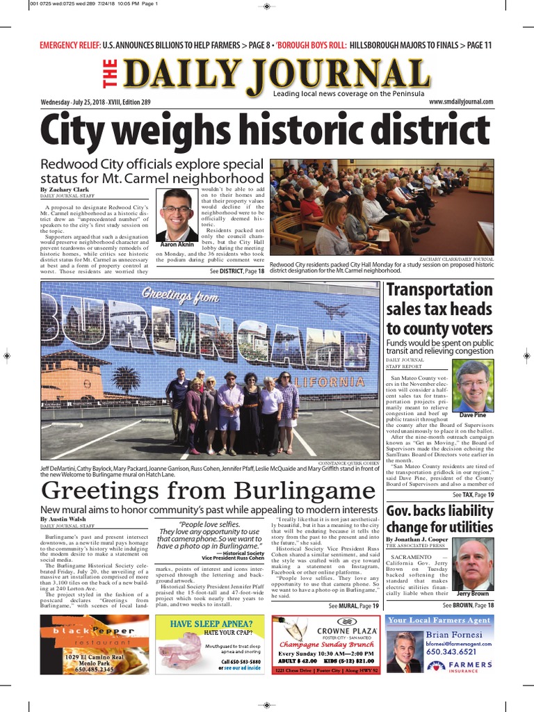 激安ブランド City Weighs Historic District: Greetings From Burlingame ミュージック
