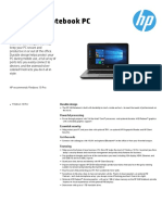 HP 348 G4 Comercial Notebook