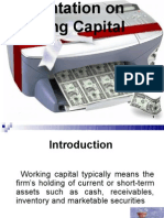 Presentation On Working Capital