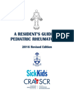 2016 Resident's Pediatric Rheumatology Guide