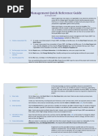 Project Management Quick Reference Guide