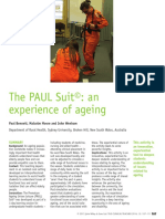 The PAUL Suit©: An Experience of Ageing: Simulation