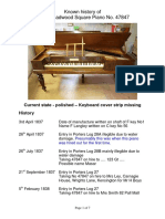 History of Brooadwood Piano