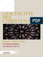 Die Geschichte Des Christentums - Sonderausgabe - Bd. 14 - Gesamtregister