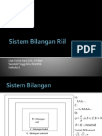 1 Sistem Bilangan Riil