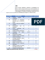 Ejercicio Método CPM