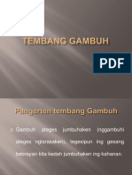 TEMBANG GAMBUH