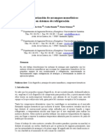 Caracterización de arranques monofásicos en sistemas de refrigeración